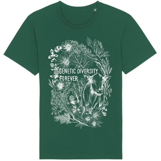 Grön T-shirt Unisex i 100% ekologisk bomull